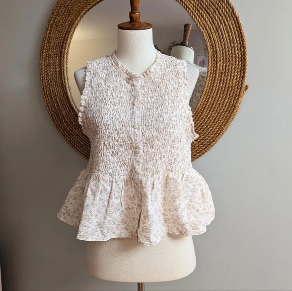 En Saison Lucia Babydoll Top - Picture 2 of 5